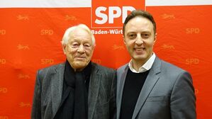 Macit Karaahmetoglu mit Gunter Huonker