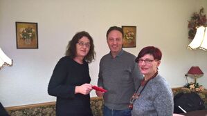 Macit mit unserer neuen Genossin